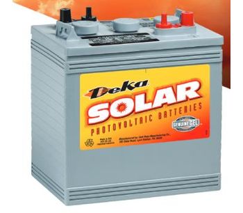 MK-Battery - Model 8GGC2-DT-DEKA - Photovoltaic Batteries