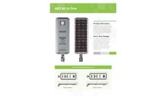 Leadsun - Model AE3 - All-in-One Solar Lighting System Brochure