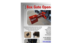 Wireless Box Gate Opener Brochure