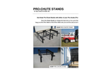 Model 222D and 222S - Stands with Chutes Brochure