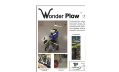 Turf Pride - Wonder Plow Brochure