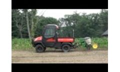 UTV Hitchworks - The Farmboy on the RTV 1100 Pulling a 600 lb. 3 Row Planter Video