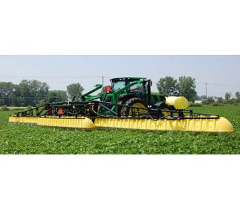 Model 645 - Tractor-Mounted Suspended Boom Broadcast Hooded Sprayer