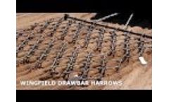 Wingfield Drawbar Drag Harrows Video