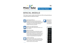 BIFACIAL - Model B150 - Glass on Glass Module Brochure