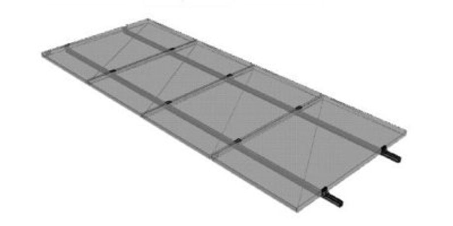 Model 1 KWP IBR - Roof Mounted PV Solar Structures