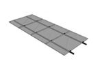 Model 1 KWP IBR - Roof Mounted PV Solar Structures