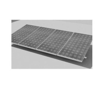 TRIANGLE - Model 1 KWP - Roof Mounted PV Solar Structures