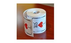 Heart Soil Stickers English - Roll of 250
