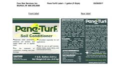  	Four-Star - Model Pene-Turf - Soil Conditioner - Brochure