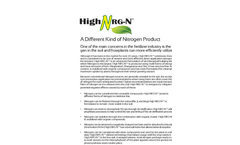Model NRG-N - High Liquid Fertilizers Brochure
