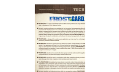Frostgard - Spray Concentrate Technical Datasheet