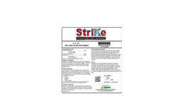 StriKe - Soil and Foliar Fertilizer - Datasheet