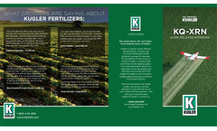 Kugler - Model KQXRN - Slow Release Nitrogen Fertilizer - Brochure