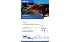 Dahai - Model DHM60 - Polycrtstalline PV Module Brochure