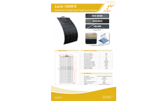 Sungold - Model Lucis Series - Flexible Solar Panel Brochure