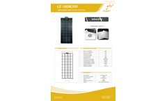 Sungold - Model LE series - Marine Solar Panels Brochure