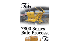 Fair - Model 7810 - Round Bale Processor - Brochure