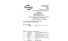 Gandy - Model P451-R - 45-Lb. Capacity Poly Cam Gauge One Outlet Applicator - Brochure