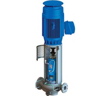 Flo-Max API 610 - OH3 - PWI-BB Vertical In-Line Single Stage Pump