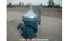 Alfa Laval - Model FOPX 607 - Oil Water Separator