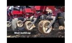 Scrapers Keep Case IH Wheels Clean Video