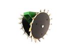 Zipper - Angled Spiked Closing Wheels Double Disc Openers Attachments