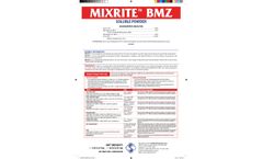 MIXRITE - Model BMZ - Soluble Powder - Brochure