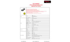 FKT-EX700PWD7 ATEX Certificated Stainless Steel Explosion Proof Camera - Brochure