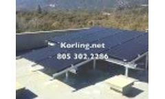 40 Solar Panel Install Santa Barbara Video