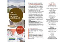  Poultry Protein & Fat Seminar Brochure