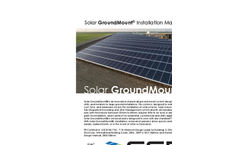 Solar GroundMount Rail Ground Mount System Manual