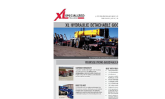 XL - Mechanical Gooseneck Expandable Heavy Haul Trailer Brochure