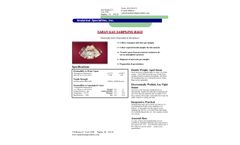 Saran - Gas Sampling Bags -  Data Sheet