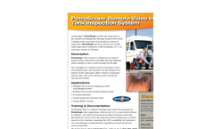 PetroScope - Remote Video Internal tank Inspection System Brochure