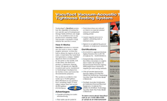 VacuTect - Vacuum-Acoustic Tank Tightness Testing System - Brochure