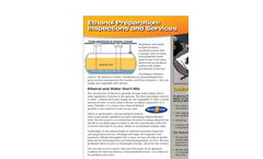Ethanol Preparation Inspections and Services