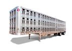Stockmaster - Model PSAL/PSADL  Series - Straight Floor Semi Livestock Trailer