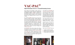 VAC-PAC - High Performance H.E.P.A. Vacuum / Drumming Systems Brochure