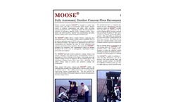 Pentek MOOSE - Scabbling Robot - Brochure
