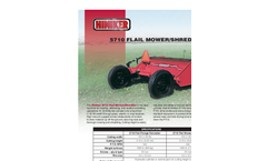 Hiniker - Model 5710 - Flail Mower/Shredder Brochure