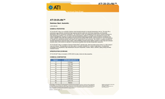 ATI - Model 20-25+Nb - Austenitic Stainless Steels Brochure