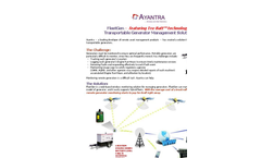 Ayantra - Model FleetGen - Web-Based Monitoring System for Transportable Generators - Brochure