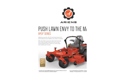 Zenith - Zero-Turn Lawn Mower Brochure