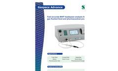 Oxygen and Carbon Dioxide Headspace Gas Analyzer Gaspace Advance Brochure