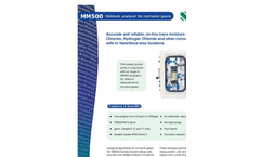 MM500 Moisture Analyzer for Corrosive Gases Brochure