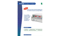 GS6000 Oxygen and Carbon Dioxide Headspace Gas Analyzer Brochure