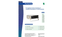 Portamap Portable Oxygen and Carbon Dioxide Headspace Analyzer Brochure
