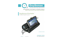 OxySense Portable Oxygen Analyzer - Brochure