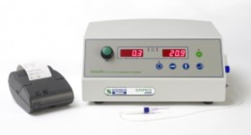 Systech GS6000 Oxygen And Carbon Dioxide Headspace Gas Analyzer